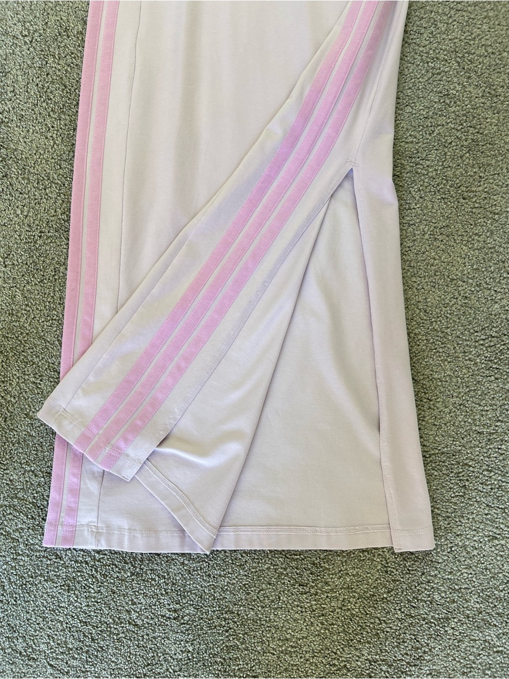 Adidas 3-Stripes Racerback Dress - Pink, Purple - Picture 11 of 14